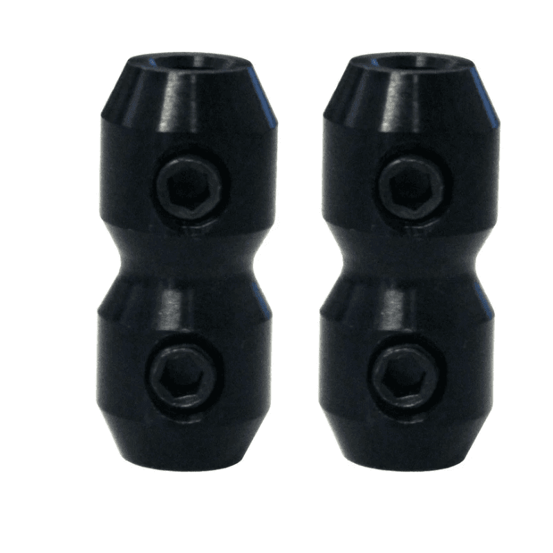 Anodised Cable Clamp Pair 'Bullet' Style — photo 1